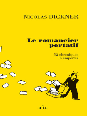 cover image of Le romancier portatif